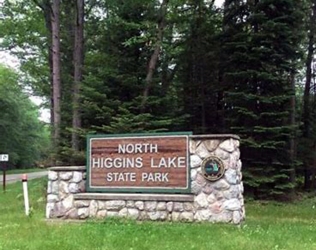 Higgins Lake Sign